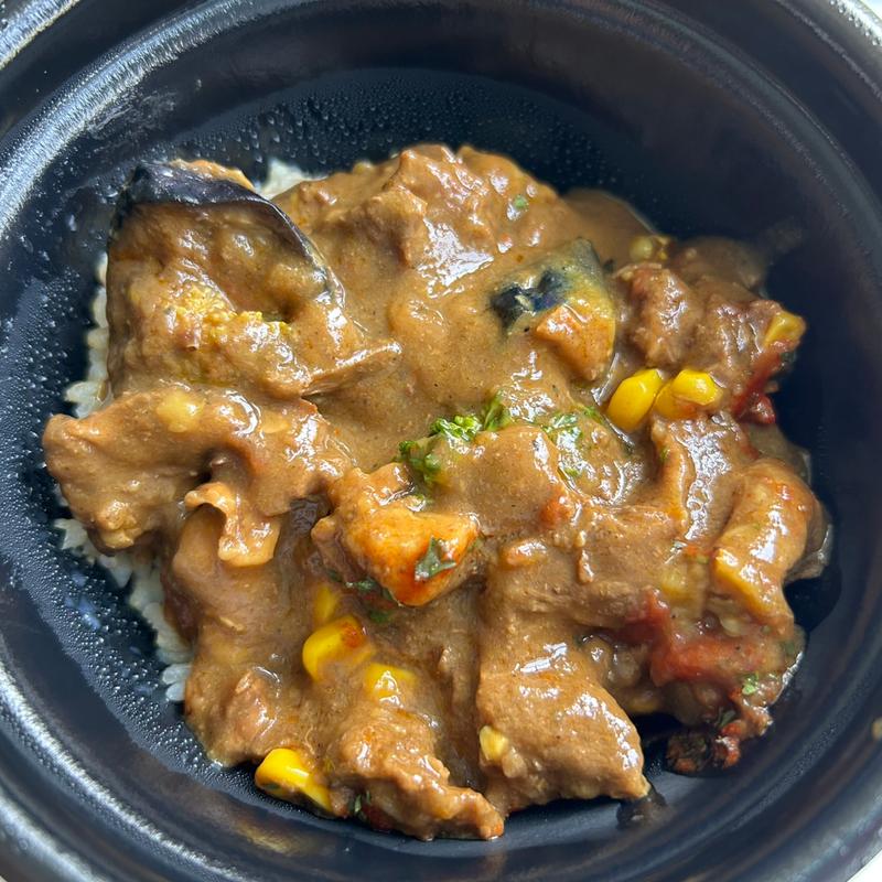 野菜とビーフカレー(UberEats配達パートナー)