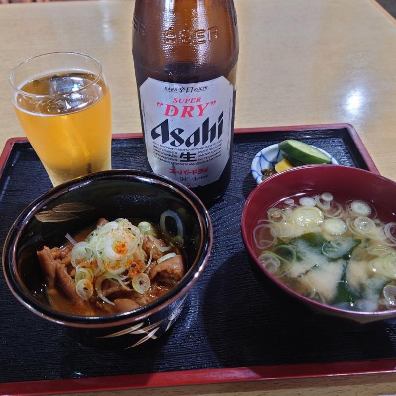 とろとろ もつ煮込み(手打ち蕎麦柏屋 )