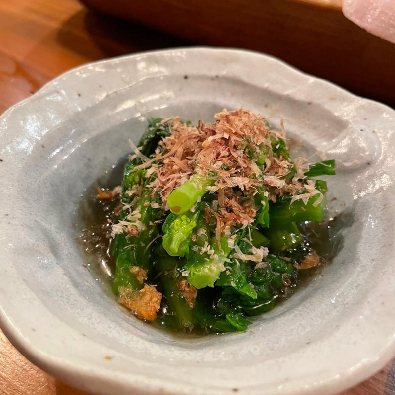 菜の花のお浸し(神楽坂 椿々 )