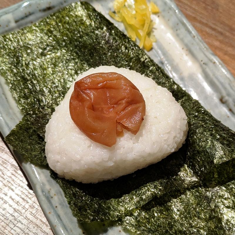 おにぎり梅(炭火串焼と旬鮮料理の店 備長炭焼 遠州葵家)