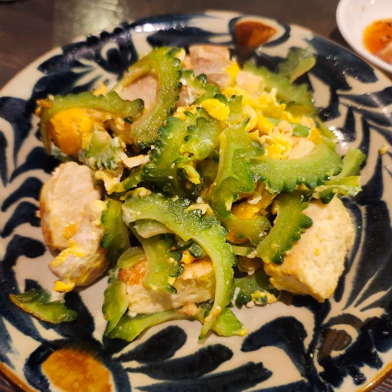 ゴーヤーちゃんぷるー(すみびやき串串 )