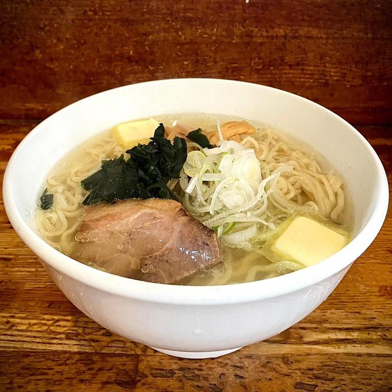 バターラーメン 塩(半チャンラーメンあかしや)