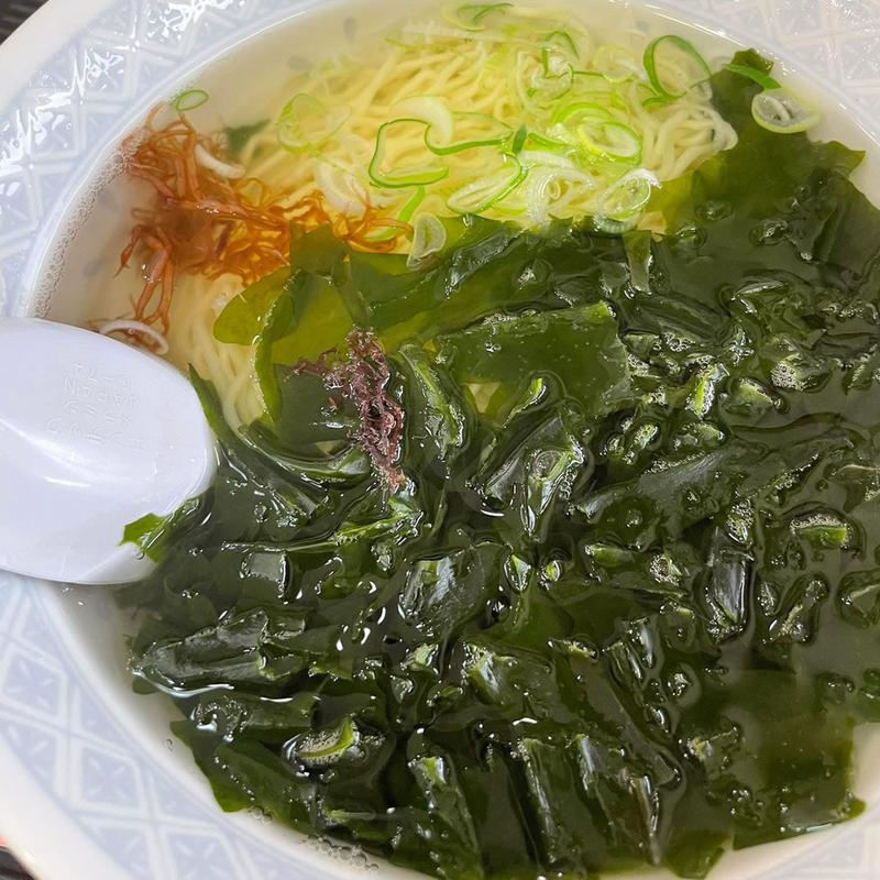 ワカメラーメン(道の駅釜石仙人峠　軽食コーナー )