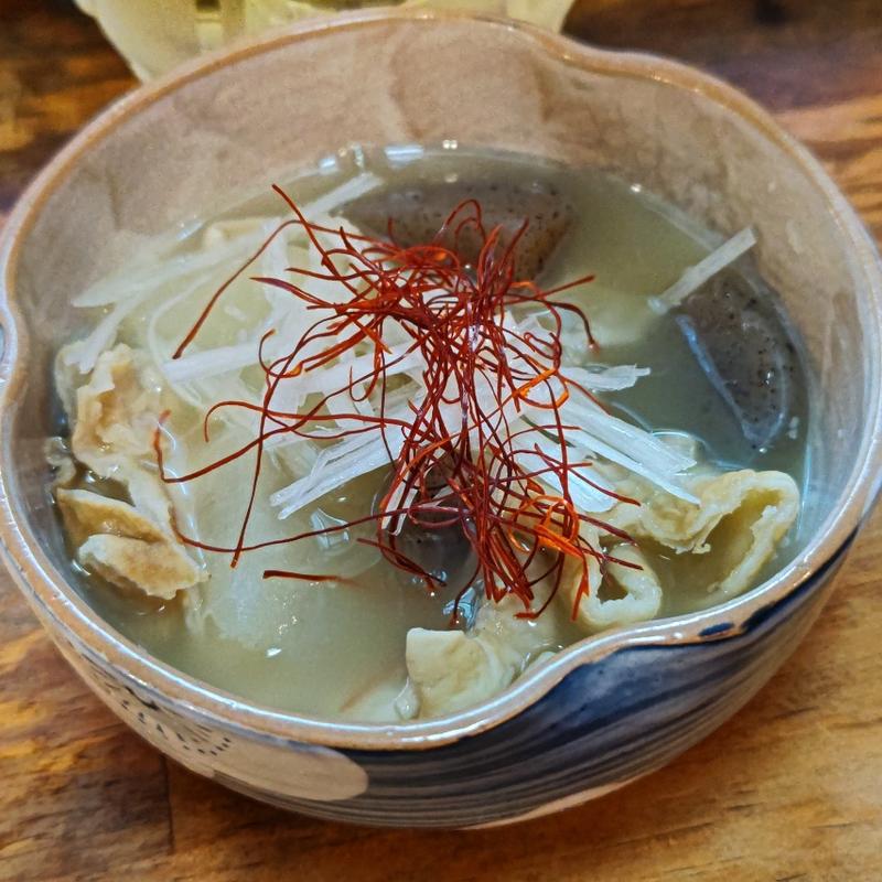 塩もつ煮込み(串焼きこはる たべもの横丁店)