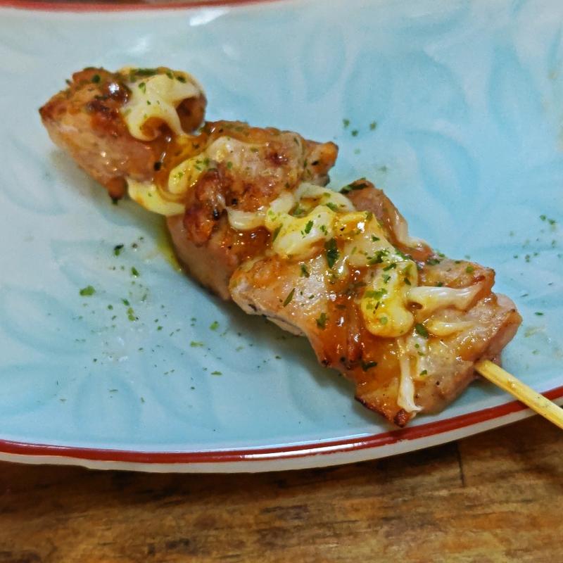 とりチーズ(串焼きこはる たべもの横丁店)