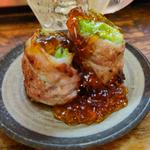 豚巻きレタス(串焼きこはる たべもの横丁店)