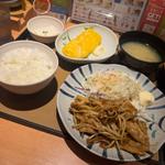 しょうが焼定食(やよい軒 横須賀大滝町店)