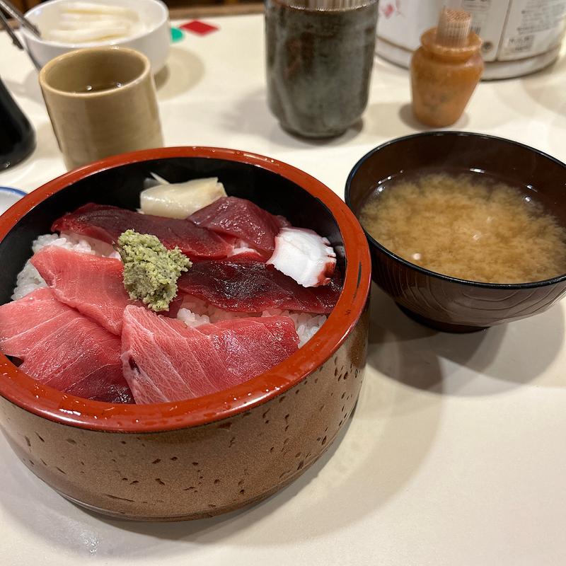 ミックス鉄火丼(おやじ)