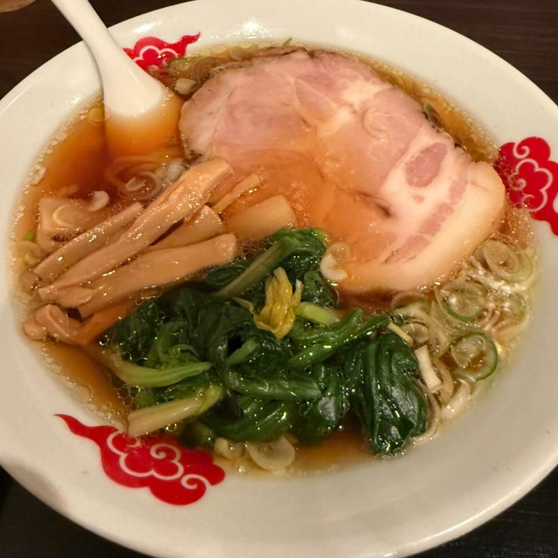醤油ラーメン(成城飯店 成城餃子)