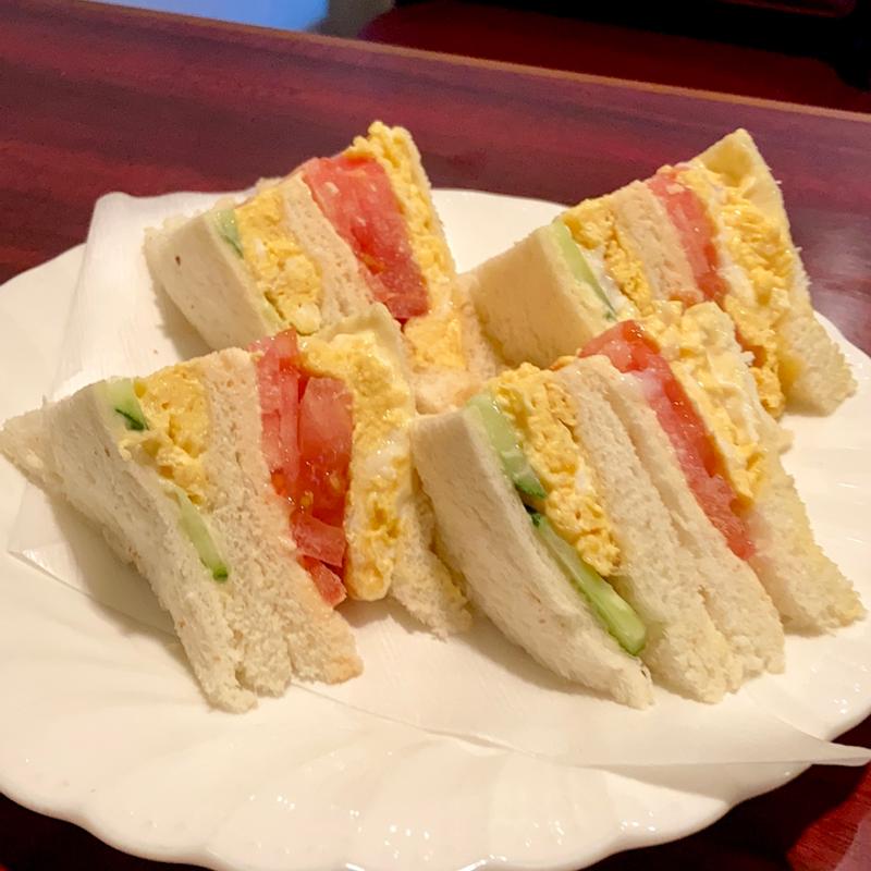 焼卵サンド(コーヒー ルンバ)