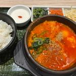 ごま坦々豆腐セット