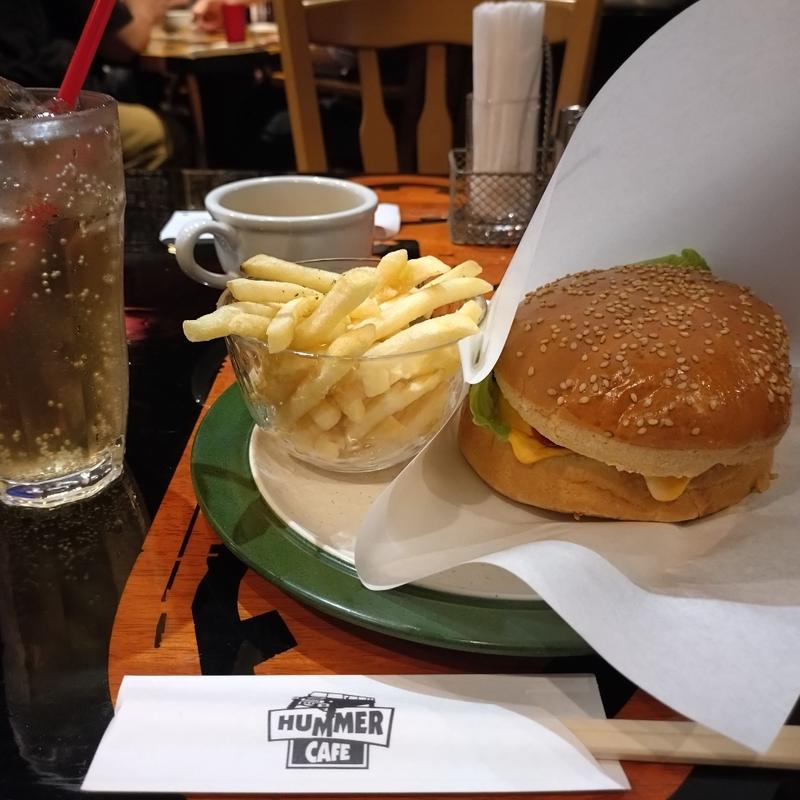 チーズバーガーセット(ハマー カフェ （HUMMER CAFE）)