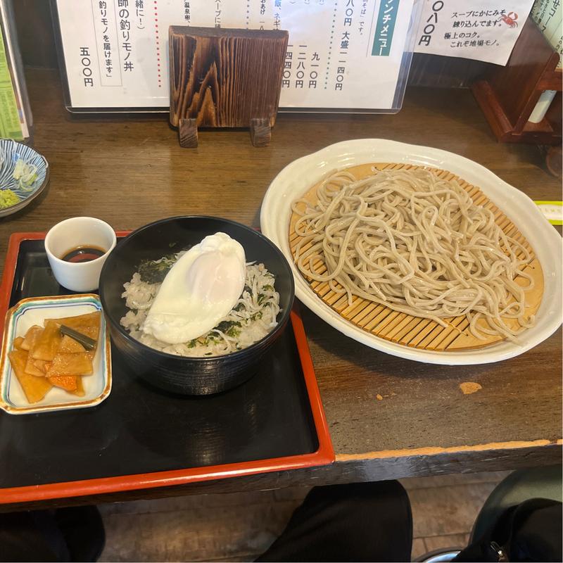 並盛セット(そば酒房　福島 )