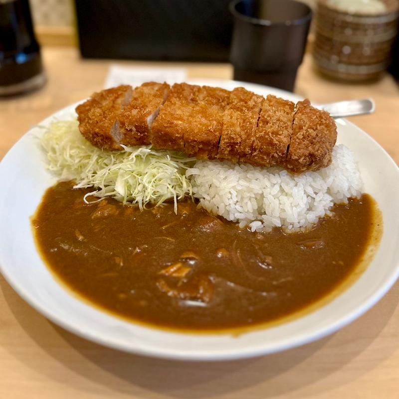 ロースカツカレー(とんかつ檍のカレー屋 いっぺこっぺ 芝大門店)