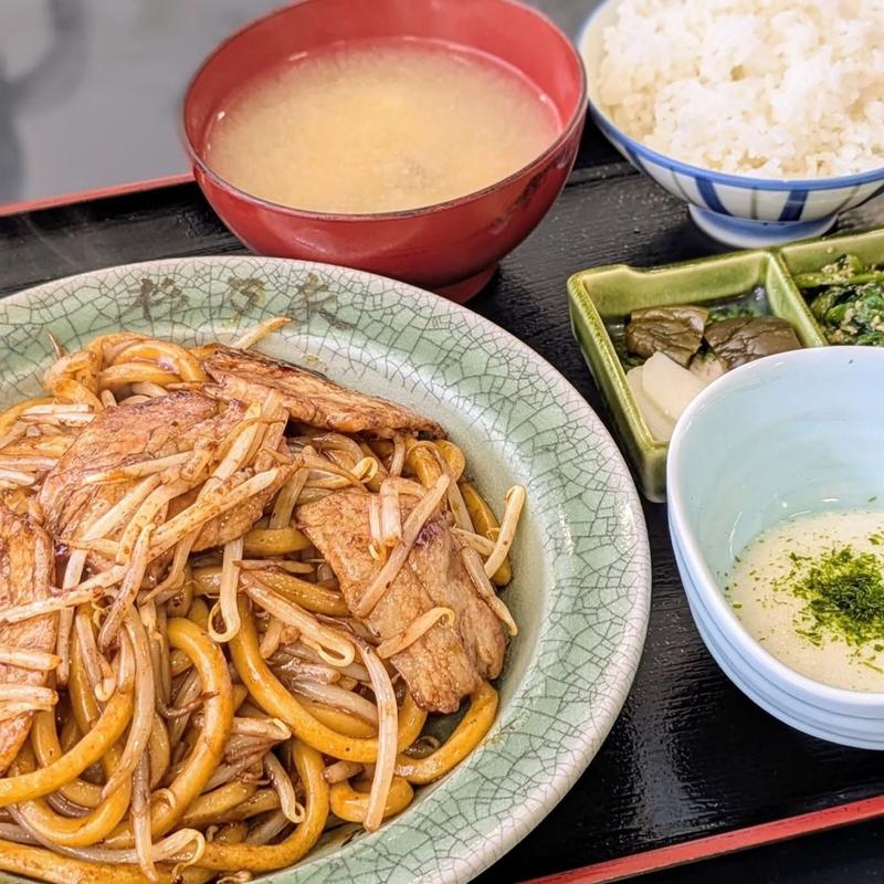 なみえ焼きそば定食(杉乃家 )