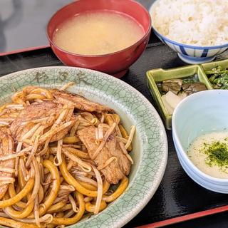 なみえ焼きそば定食(杉乃家 )