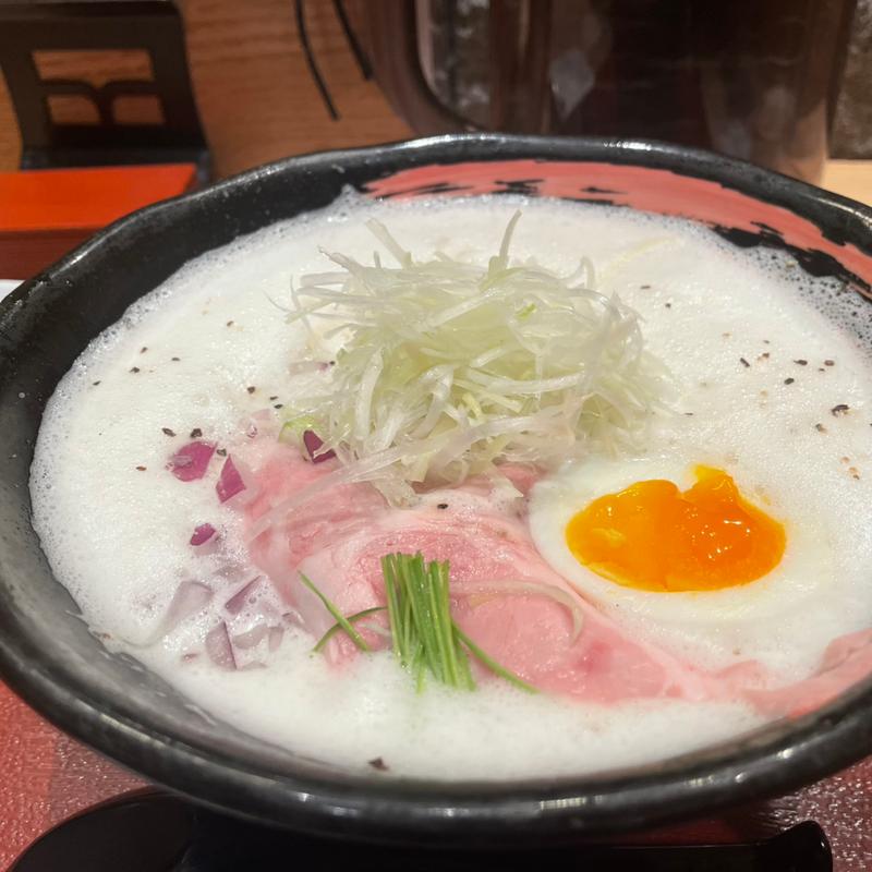 鶏白湯ラーメン 大(祝い鳥 淀屋橋本店)