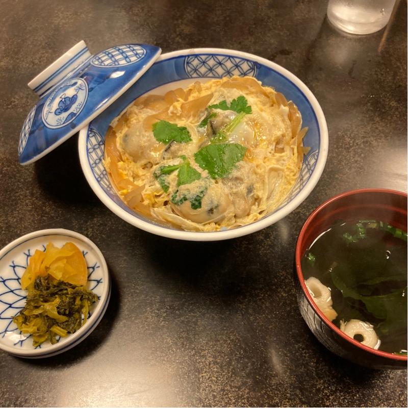 かき丼(お食事処 大たに （【旧店名】お食事処 大丸）)