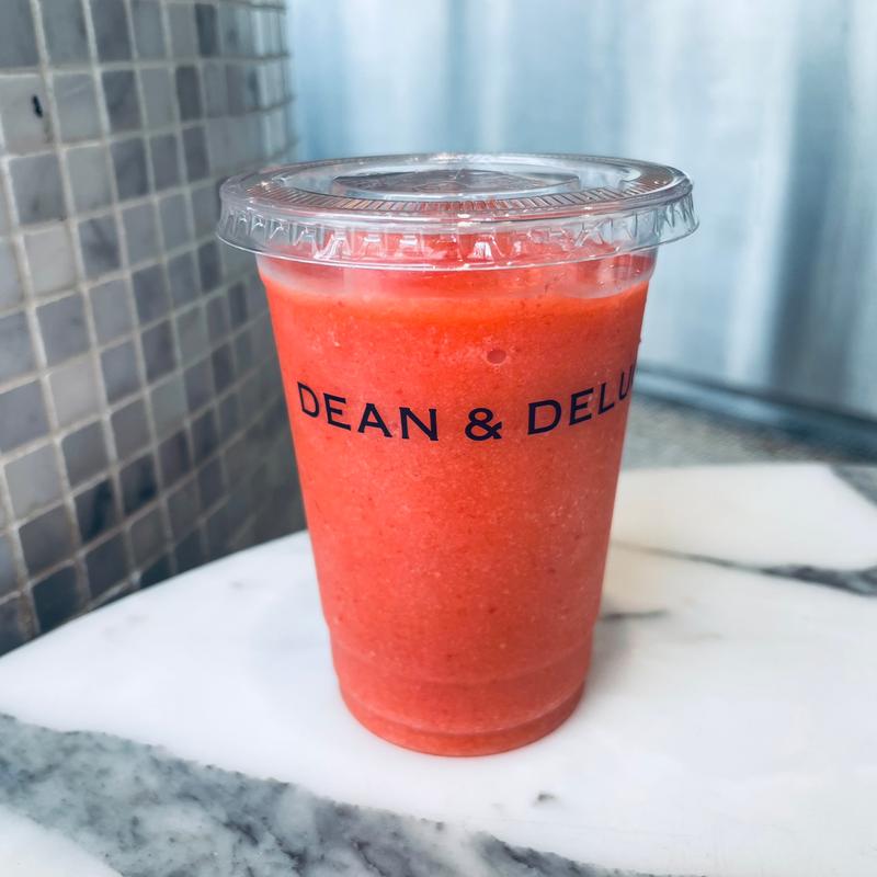 あまおうストロベリージュース(DEAN & DELUCA カフェ成城)