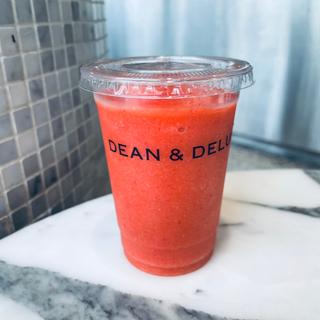 あまおうストロベリージュース(DEAN & DELUCA カフェ成城)