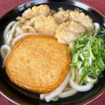 丸天ごぼう天うどん(立花うどん)