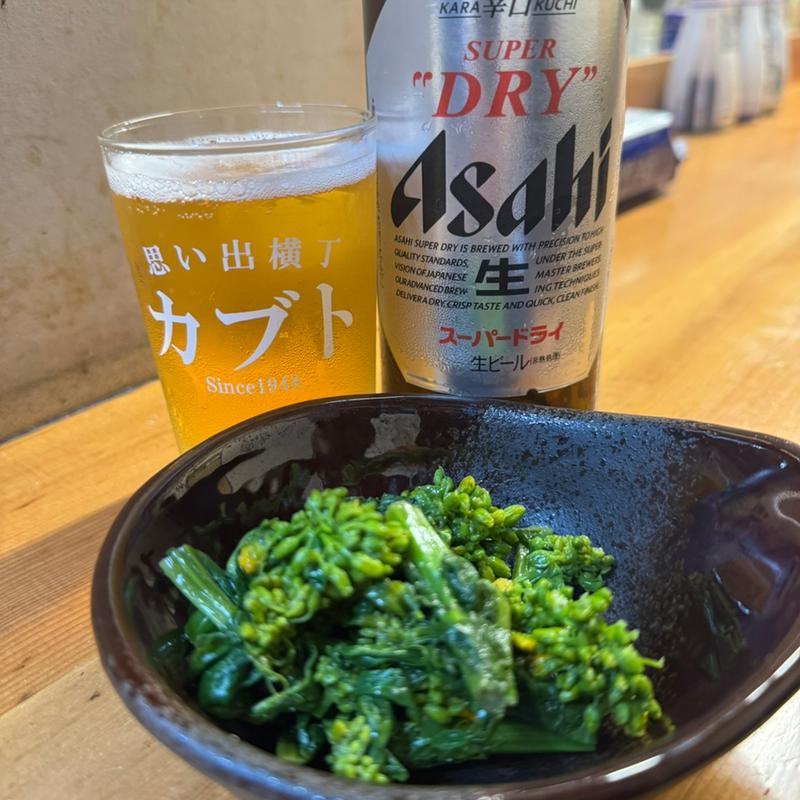 菜の花辛子和え(鰻 カブト)