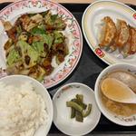 中華セット（回鍋肉）(餃子の王将 上大岡京急店)
