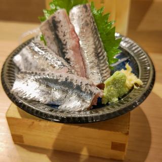 真いわし(貝 刺身専門店 しらはら 関内)
