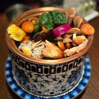きのこ鍋(シャングリラズシークレット 北新地店)