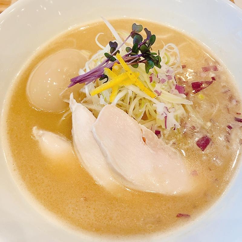 鶏白湯蕎麦(Soba無双)