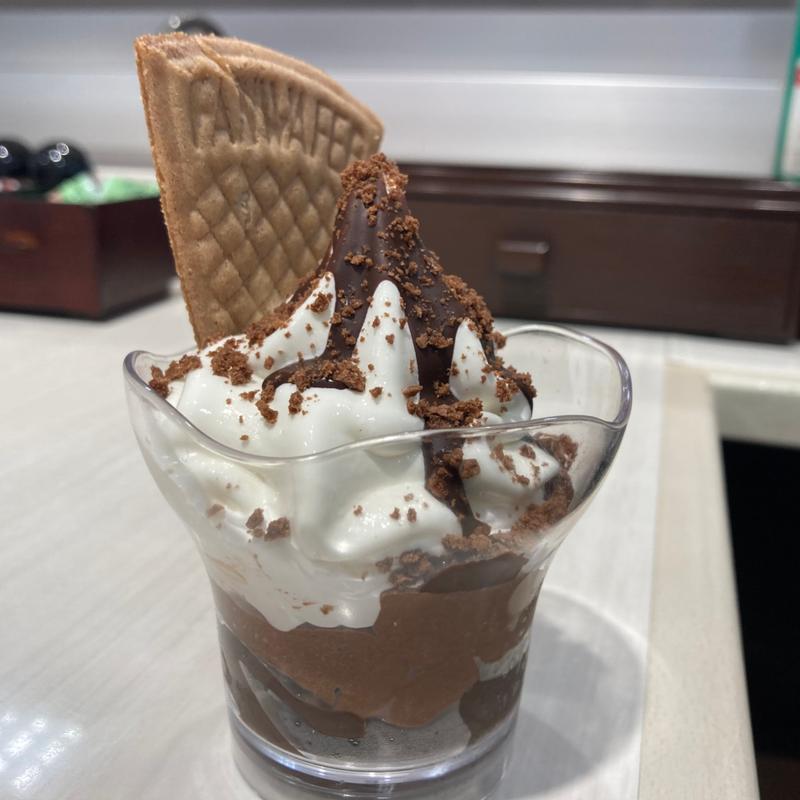 チョコレートパフェ(魚べい 西那須野南郷屋店 （ウオベイ）)
