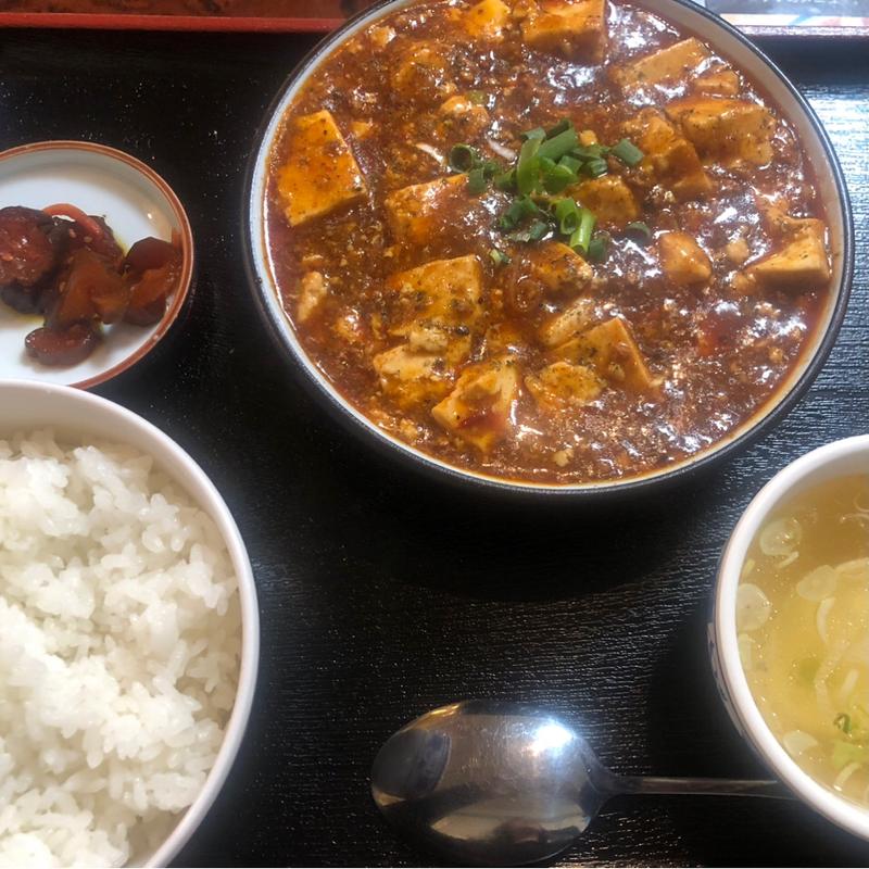 ガチ麻婆豆腐定食(ガチ麻婆 三咲店)