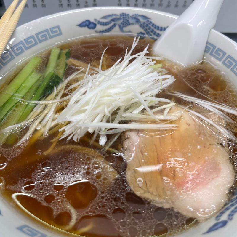 醤油スープソバ(青龍)