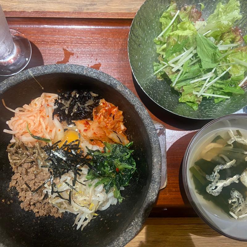 全州石焼ビビンパ定食(KOREAN 水剌間)