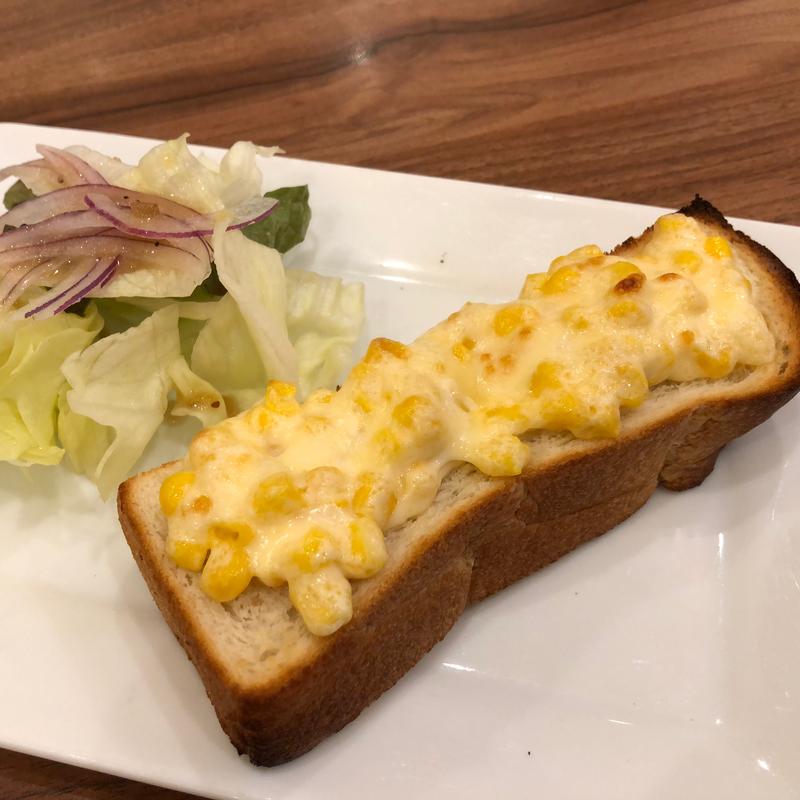 コーンマヨトースト(高倉町珈琲 八街店)
