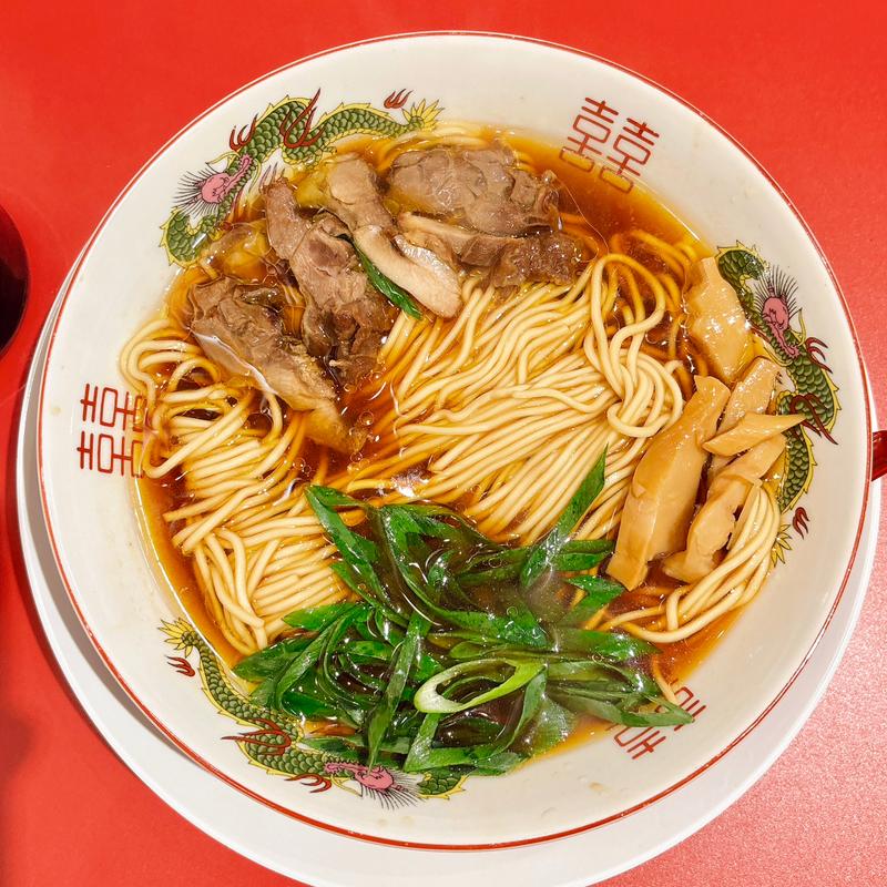 かしわそば(中華そば ふじい 新中野店)