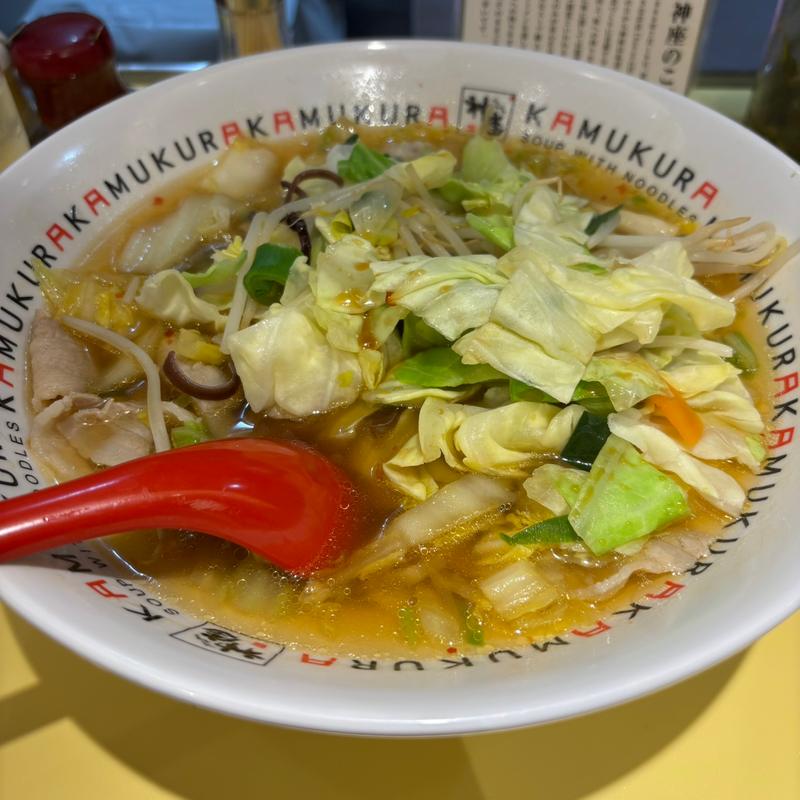 野菜いっぱいラーメン(どうとんぼり神座 京王モール店)