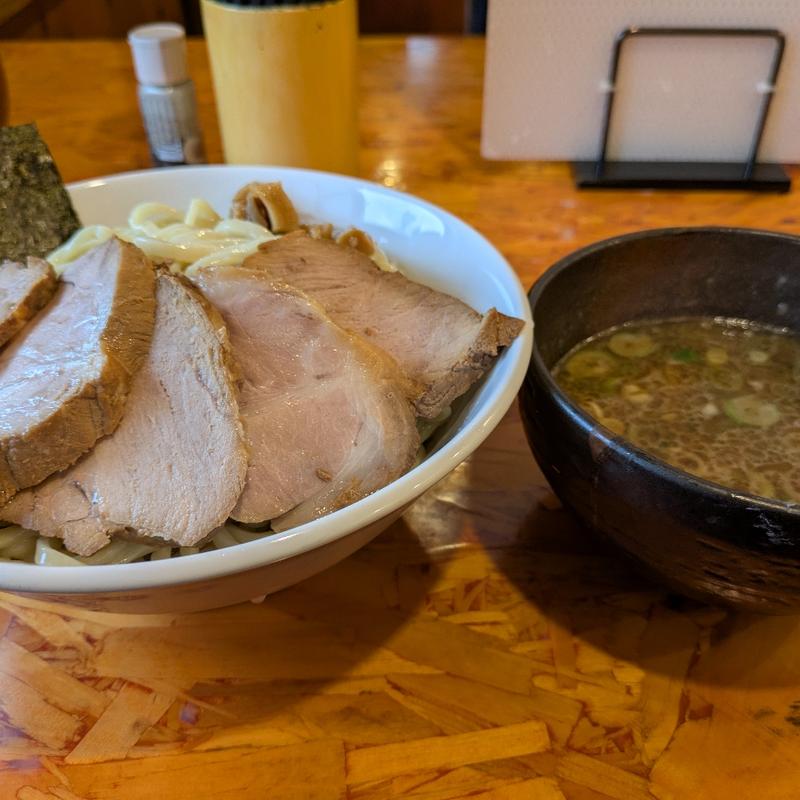 チャーシューつけ麺（濃厚醤油味:特盛）(麺武者 )