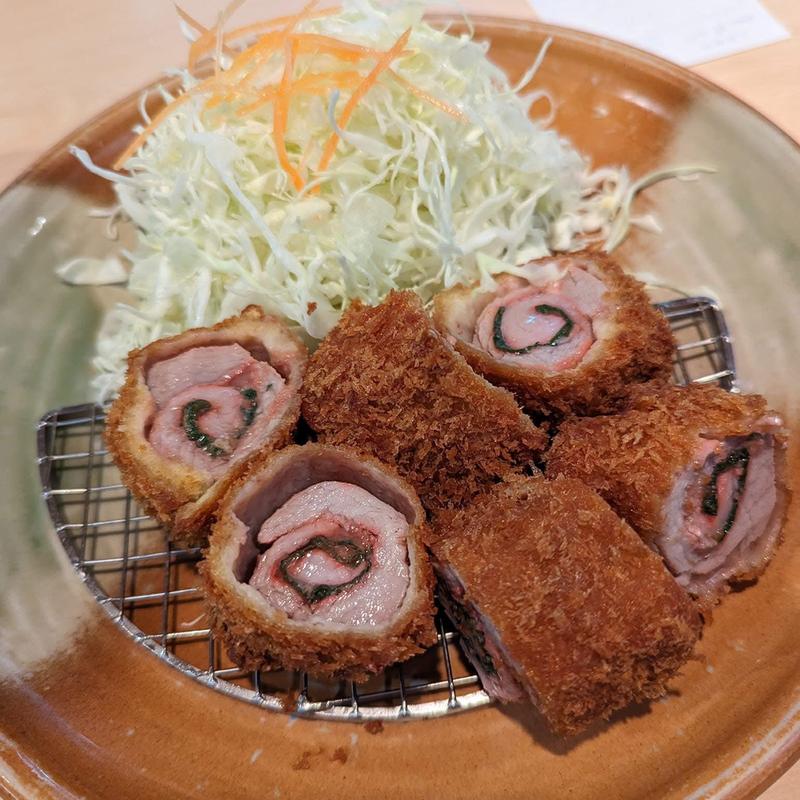 梅しそ巻き定食(梅八 阪急三番街店)