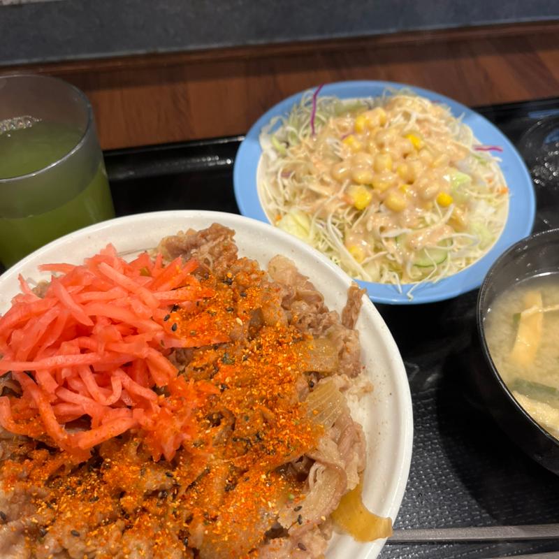 牛丼ランチ大盛り(松屋 中村橋店 )