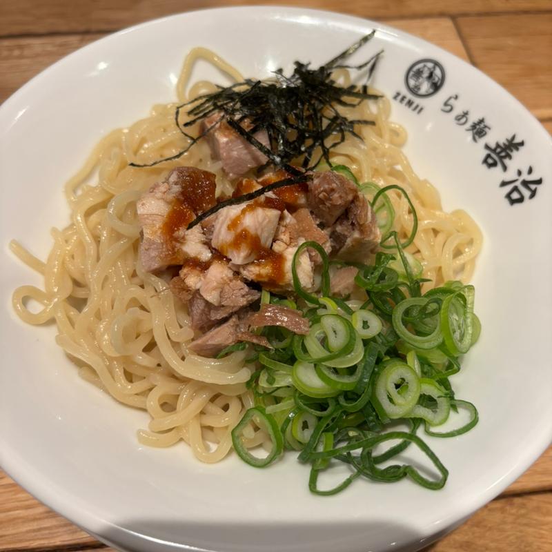 油そば(らぁ麺善治 登戸店)