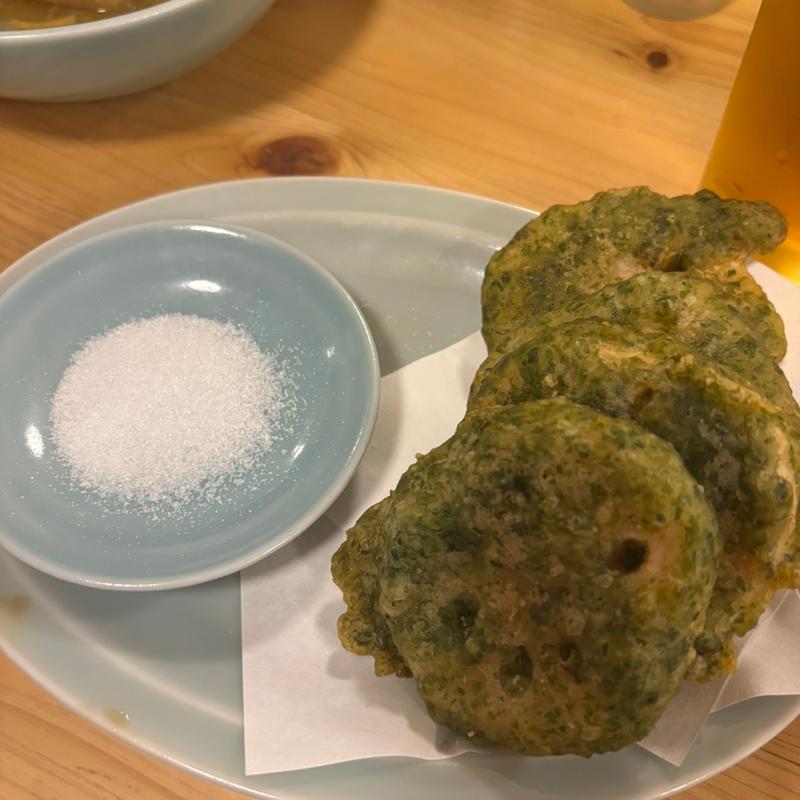 レンコンの磯辺揚(大衆食堂 みゆき)