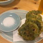 レンコンの磯辺揚(大衆食堂 みゆき)