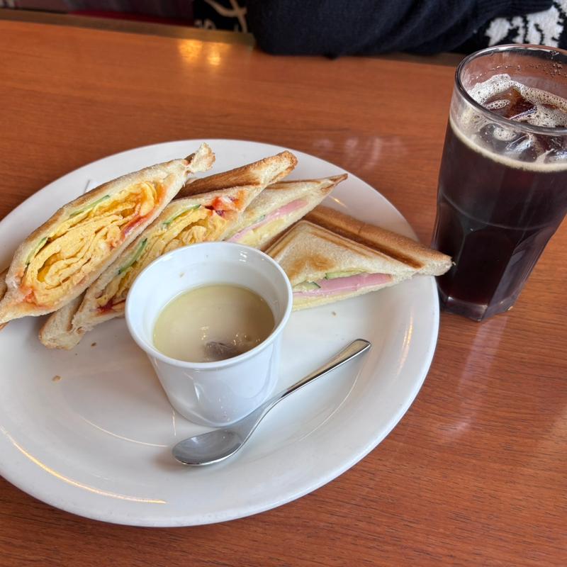 ホットサンド(CAFE DE INA)