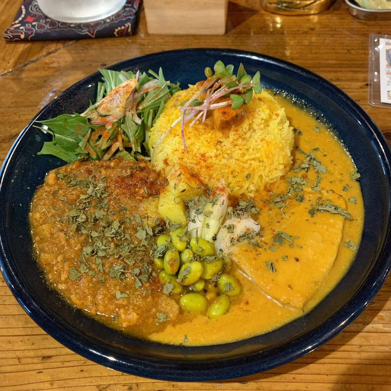 2種盛り(Curry&Bar Jamming)