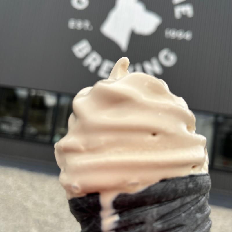 スタウトソフトクリーム(Great Dane Brewing（グレートデーンブリューイング）)