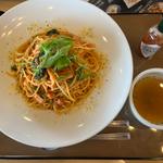 トマトパスタ(花の杜ゴルフクラブ)