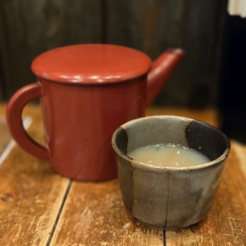 そば湯(独活庵 （うどあん）)