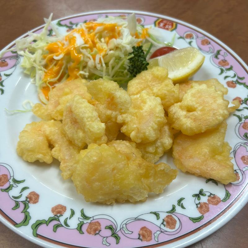海老の天ぷら(餃子の王将 富雄店 （ギョウザノオウショウ）)