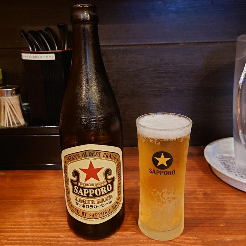 サッポロ ラガービール(鶏SOBA 春夏冬～あきない～)